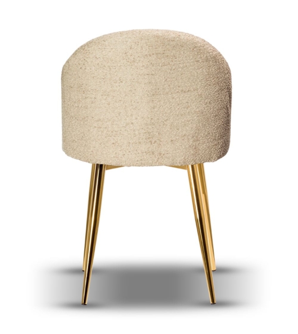 krzesło boucle SOUL ciemny beż