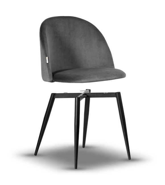 krzesło boucle SOUL ciemny beż