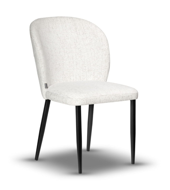 krzesło tapicerowane RIO noga czarna