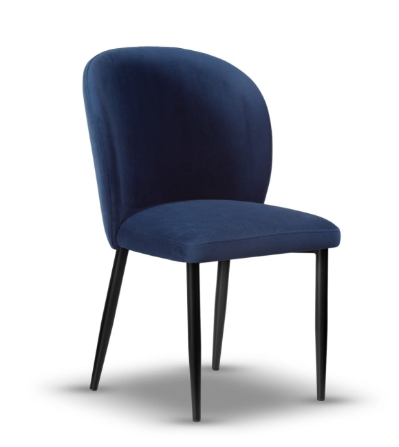krzesło tapicerowane RIO noga czarna