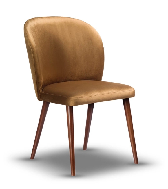 krzesło tapicerowane RIO noga drewniana