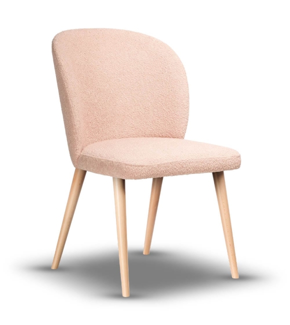 krzesło tapicerowane RIO noga drewniana