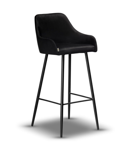 krzesła barowe tapicerowane EMMA 75