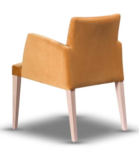 Fotel Tapicerowany MAGNUS noga drewniana