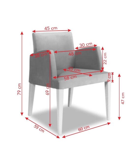 Fotel Tapicerowany MAGNUS noga drewniana