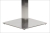 podstawa do stolika SH-3002-1/60/S szczotkowana - 40x40 cm