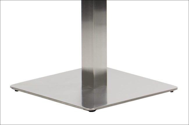 podstawa do stolika SH-3002-1/60/S szczotkowana - 40x40 cm