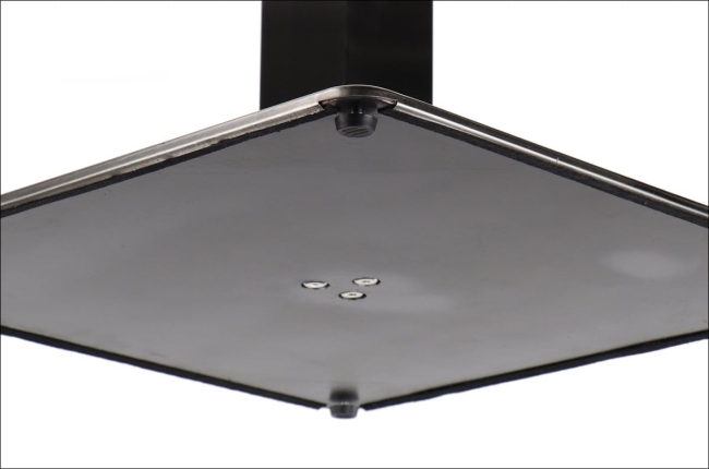 podstawa do stolika SH-3002-1/60/S szczotkowana - 40x40 cm