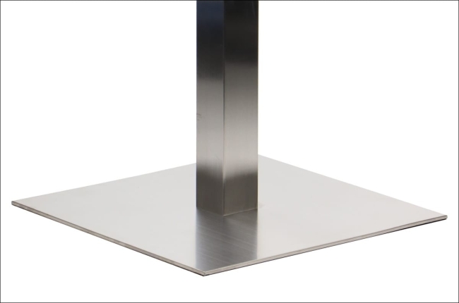 podstawa do stolika SH-3002-7/S szczotkowana - 55x55 cm