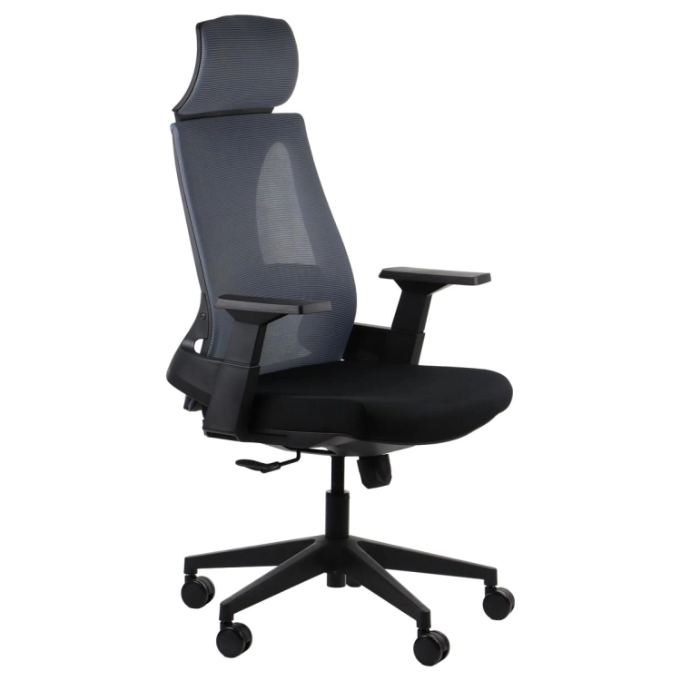 fotel ergonomiczny OLTON H szary