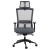 Fotel ergonomiczny HOPE z mechanizmem samoważącym szary