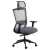 Fotel ergonomiczny HOPE z mechanizmem samoważącym szary
