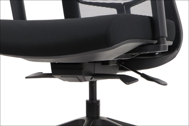Fotel ergonomiczny HOPE z mechanizmem samoważącym szary