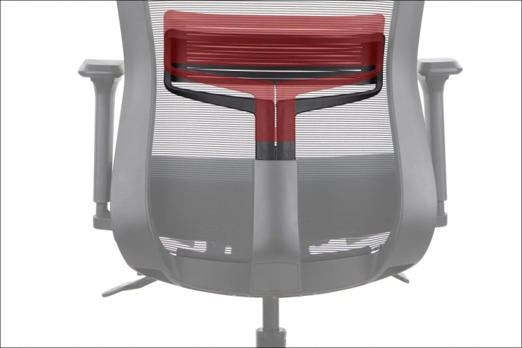 Fotel ergonomiczny HOPE z mechanizmem samoważącym szary