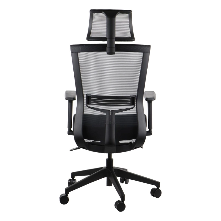 Fotel ergonomiczny HOPE z mechanizmem samoważącym czarny