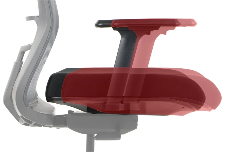 Fotel ergonomiczny HOPE z mechanizmem samoważącym czarny