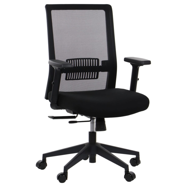 fotel biurowy RIVERTON m/l czarny