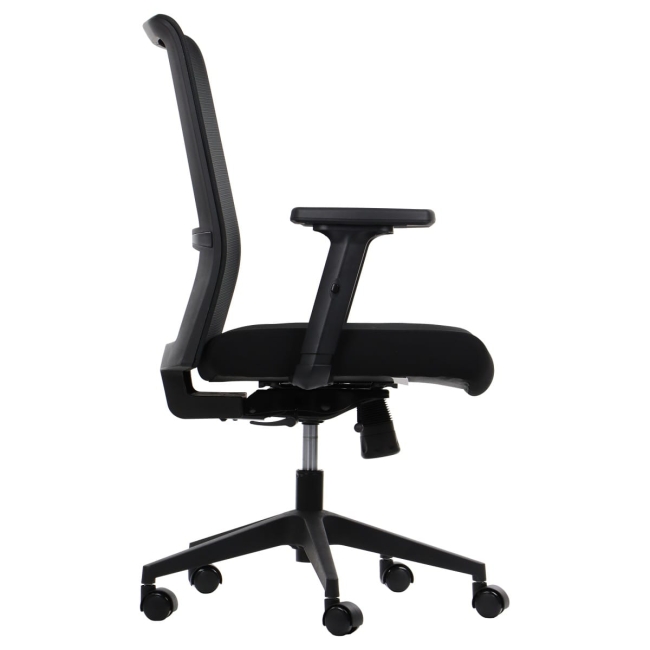 fotel biurowy RIVERTON m/l czarny