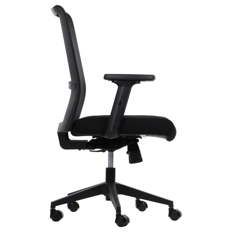 fotel biurowy RIVERTON m/l czarny