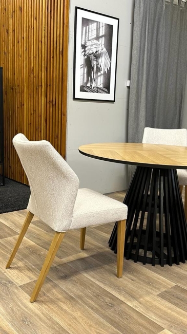 tapicerowane krzesło do jadalni FOX