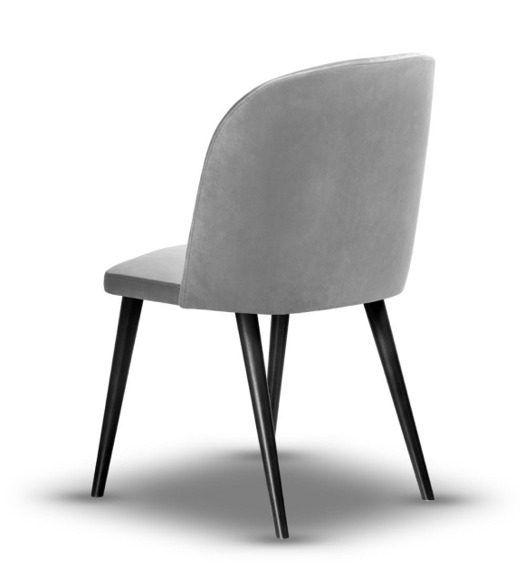 krzesło tapicerowane AMY noga drewniana