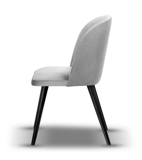 krzesło tapicerowane AMY noga drewniana