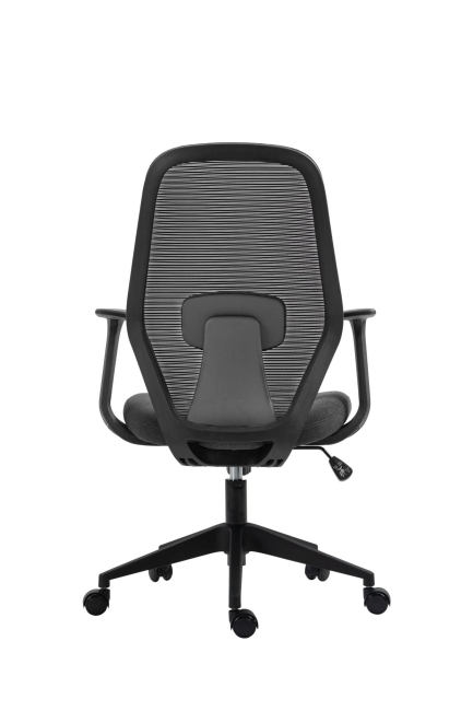 fotel obrotowy FK23-FX czarno szary