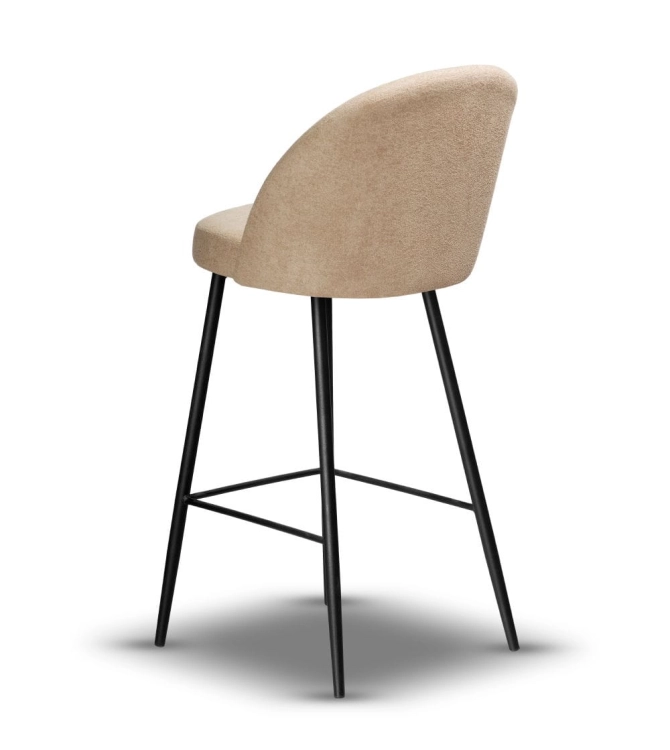 krzesło barowe tapicerowane wys. 75 cm hoker SOUL PLUS