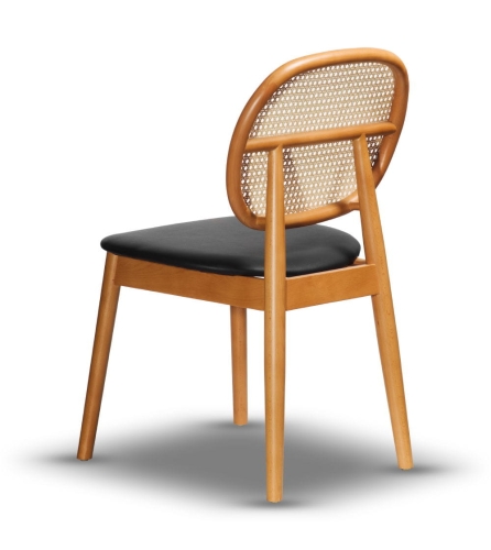 Krzesło Tapicerowane JACOB noga buk