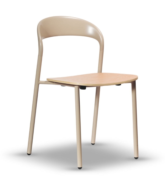 Krzesło Metalowe NELSON Beżowy