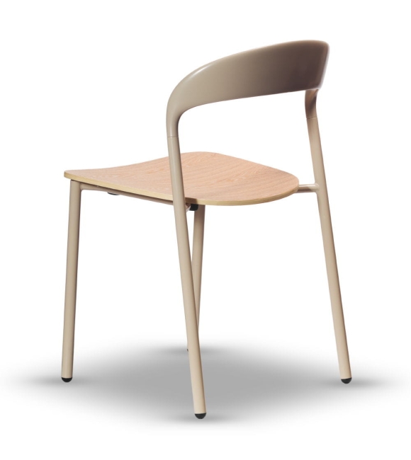 Krzesło Metalowe NELSON Beżowy