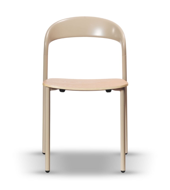 Krzesło Metalowe NELSON Beżowy