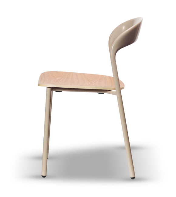 Krzesło Metalowe NELSON Beżowy