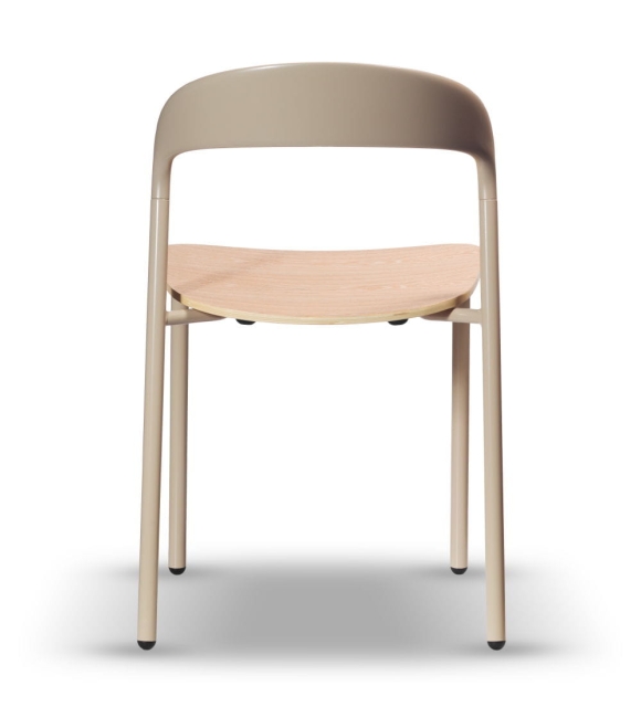 Krzesło Metalowe NELSON Beżowy