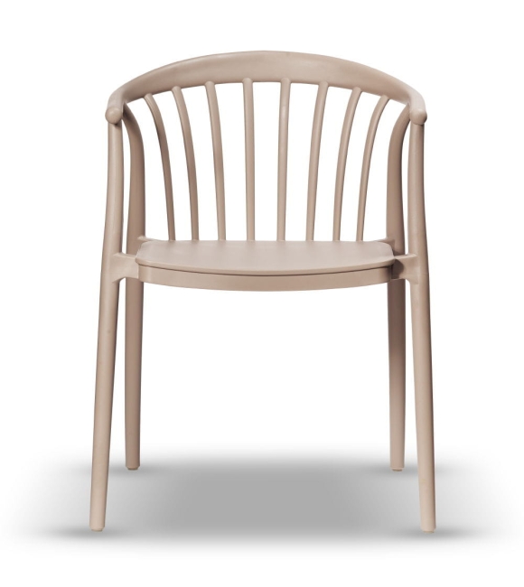 Krzesło Plastikowe RIVA taupe